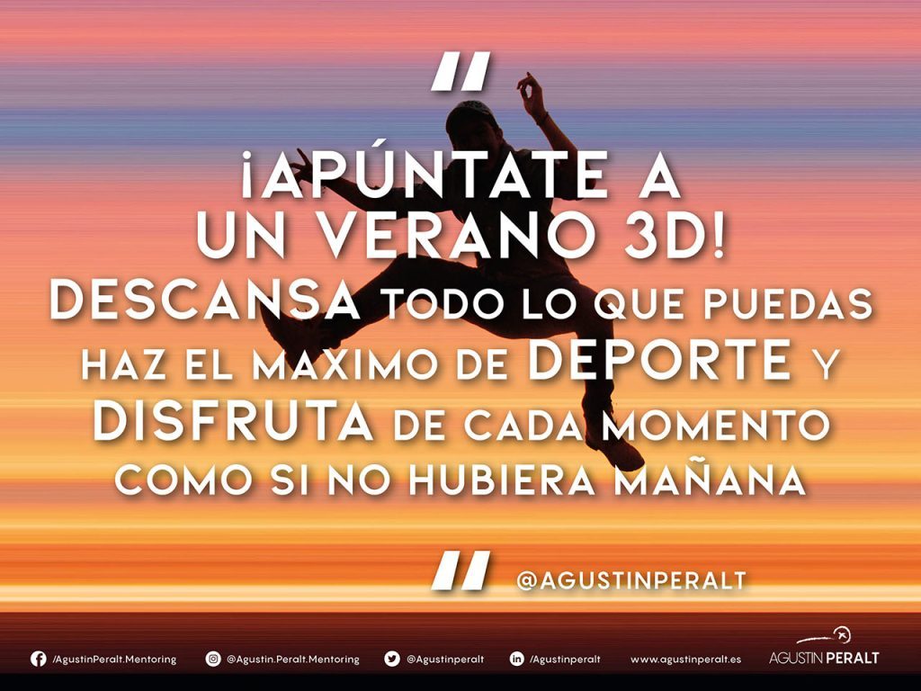 Productividad en verano: ARTICULO 3D